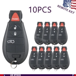 10 For 2008 2009 2010 Dodge Charger Challenger Chrysler 300 Remote Car Key Fob - Picture 1 of 8
