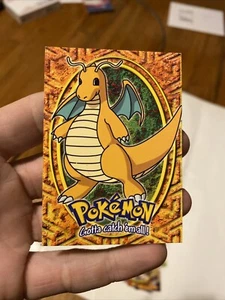 Pokémon Topps trading Dragonite Card evolution - Picture 1 of 2