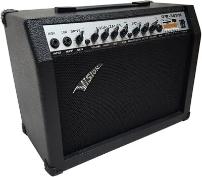 (E-) Gitarrenverstärker VON MSA ! 65WATT ! DISTORTION_TUNER_MIKRO_SD_AUX_REVERB - Bild 1 von 3