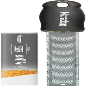 Premium Classic Series Zester Grater, 18/8, Black - Lemon Zester & Cheese Gra... - Picture 1 of 1