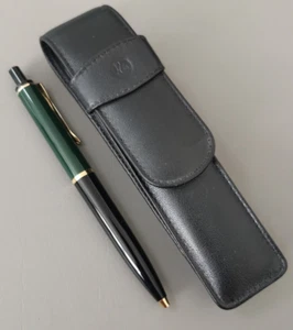Pelikan Druckkugelschreiber Grün/Schwarz/Gold in Pelikan-Etui - Bild 1 von 22