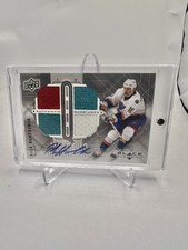 2009-10 Upper Deck Black Diamond Hockey Dale Hawerchuk Quad Patch Auto /5