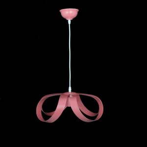 Lampadario Fiocco 084/1/Ing rosa 1 lampadina E27 - Foto 1 di 1