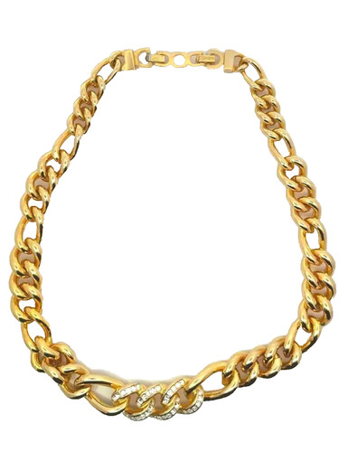 Collana Christian Dior oro donna