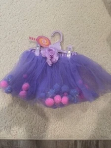 Pink Purple Girls Tutu Leotard Coverup NWT sz M 18-19 inch waist - Picture 1 of 2