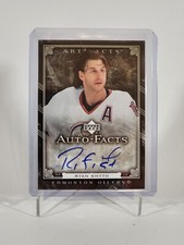 2006-07 Upper Deck Artifacts Auto-Facts Ryan Smyth