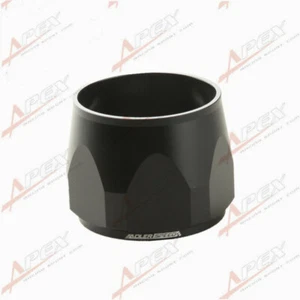 Brand New 24AN AN24 AN-24 HEX Finishers Fuel Hose Clamp Aluminum Alloy Black - Imagen 1 de 7