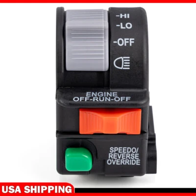 Interruptor de luz de parada de arranque del motor del manillar para Polaris SPORTSMAN MV7 2005-2006 Foto 1 de 4