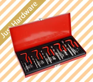 131 pcs Thread Repair Kit Helicoil Type M5 6 8 10 12 mm Twist Drill Bits Set AU - Picture 1 of 10