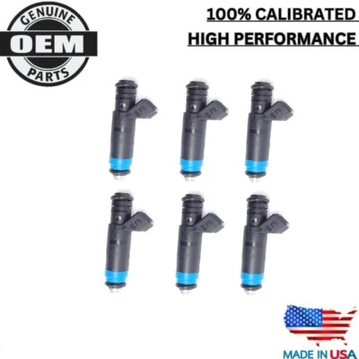 Inyectores de combustible OEM 6X Siemens Deka aptos para Chevrolet Corvette 2006 7,0 L #Fi114992 Foto 1 de 4