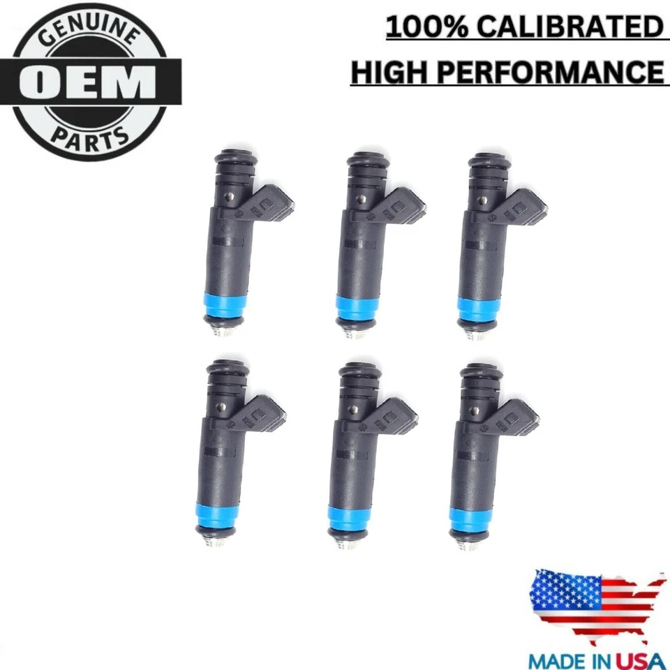 Nuevos inyectores de combustible Siemens Deka 6X OEM APTOS PARA Chevrolet Corvette 2006 7,0 l Foto 1 de 4