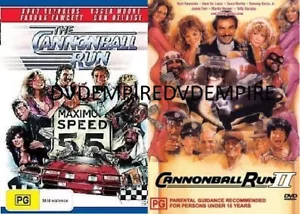 The Cannonball Run part 1&2 II DVD set New and Sealed Australian Release - Picture 1 of 1