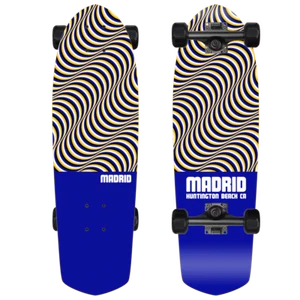 Madrid Complete Picket Illusion Blue 28.5" x 8.25" - Picture 1 of 1