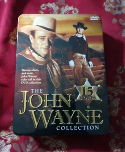The John Wayne Collection DVD 15 Movies/5 Disc Set In Collector Tin Box - Picture 1 of 12