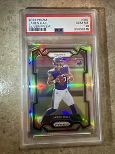 2023 Panini Prizm #367 Jaren Hall Silver RC Rookie PSA 10 - Picture 1 of 2
