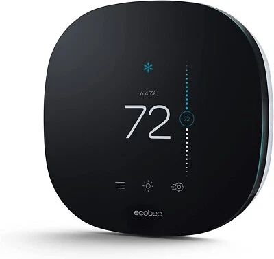 ecobee3 lite Smart Thermostat - Black (EB-STATE3LT-02) - Image 1 of 3