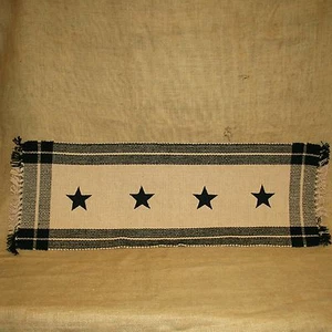 36" Black Simply Stars Table Runner Country House Collection - Bild 1 von 2