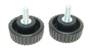 2 x 4 mm Daumenschrauben Rig Seitenschrauben für Taxi/CB Radio 1 PAAR - Bild 1 von 4