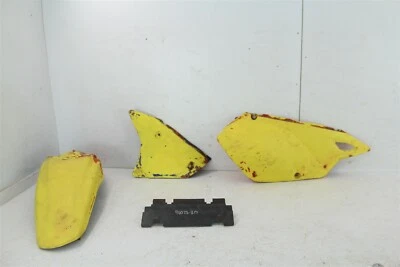 2001 Suzuki DRZ400E Rear Fender Right Rear # Plate Air Box Cover Radiator Guard - Image 1 of 4