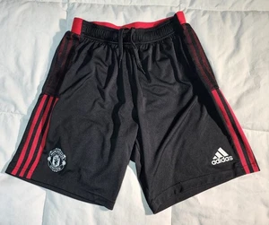 Manchester United Men's Training Shorts Adidas Size Medium Soccer/Football - Picture 1 of 6