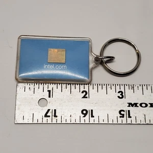 Schlüsselanhänger Intel Prozessor Computer Chip Acryl - Bild 1 von 5