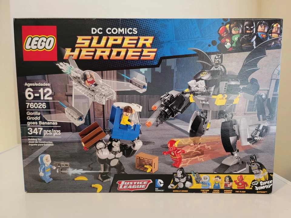 LEGO DC Comics Super Heroes: Gorilla Grodd Goes Bananas (76026) Foto 1 de 4