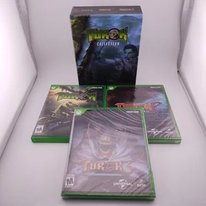 Turok 1-3 Triple Pack Collection w/ Slipcase (Limited Run Games) Xbox One *READ* - Picture 1 of 6