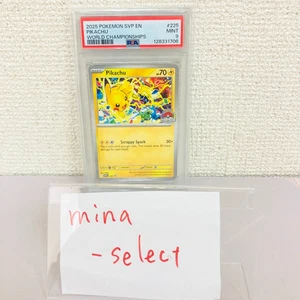 Pokémon Karte Pikachu World Championships Scrappy Spark PSA9 MINT Game Pokemon JP - Bild 1 von 24