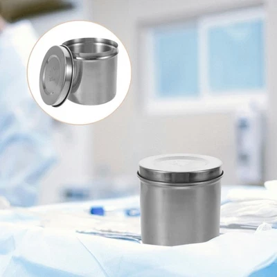  Scatola per unguenti in acciaio inossidabile: barattolo per medicazioni per - Immagine 1 di 4