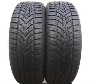 2 x DUNLOP 215/55 R18 95H WinterSport 4D RunFlat Winterreifen 2017 7,2mm WIE NEU - Bild 1 von 7
