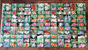 Wildflowers, 100% cotton fabric panel, Rick Vanderpool for Moda 23" x 42" - Picture 1 of 1