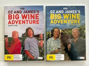 DVD - OZ AND JAMES'S BIG WINE ADVENTURE Series 1 & 2 (2006) R4 - NEW & SEALED - Picture 1 of 2