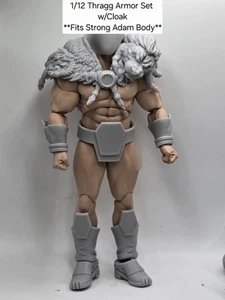 3d Print UNBEATABLE THRAGG ARMOR W/CLOAK SET 6" 1/12 Classified LEGENDS Scale - Picture 1 of 6