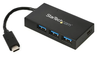 Startech 4-Port USB-C Hub USB-C to 1x USB-C & 3x USB-A - Image 1 of 4