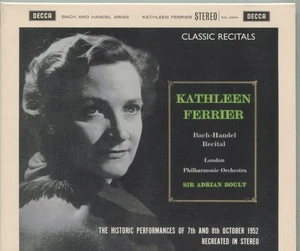 CD Kathleen Ferrier: Classic Recitals (Decca) 2004 - Foto 1 di 1