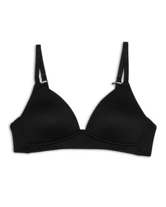 Girl Big Girls' Slim Wireless Bra, Black, 30A - Picture 1 of 2