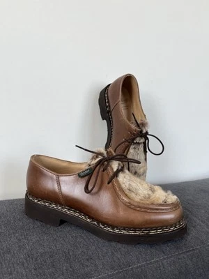 Zapatos de piel de conejo Paraboot Michael Griff II talla 4 Foto 1 de 4