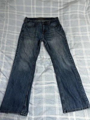 Jeans Cody James Para Hombre Denim Pierna Recta Talla 32x30 Bigotes Trabajo Western Ranch Foto 1 de 4