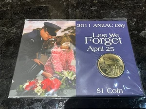 Australia 2011 - Día de ANZAC - No olvidemos moneda de $1 en OGP - Imagen 1 de 2
