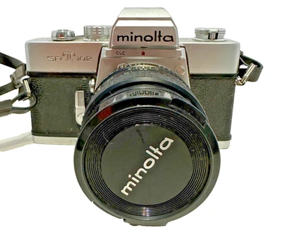 Cámara Minolta SRT-102 con lente 50 mm f1,7 Foto 1 de 4
