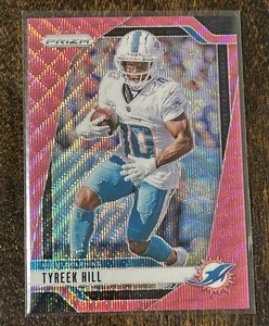 2024 Prizm 177 Tyreek Hill Pink Wave Prizm - Miami Dolphins - Bild 1 von 2