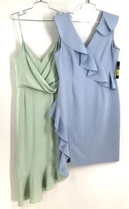 NWT Gianni Bini Women's Sky Blue Sage Sheath Dress - Size 10 Lot Of 2 - Picture 1 of 8