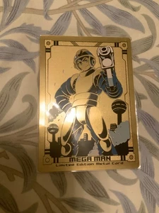Realistische Mega Man GOLD Karte HITOSHI ARIGA Rockman Udon Sammlerkarte, selten - Bild 1 von 3