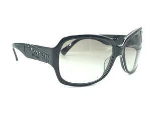 Coach HC 8031 L907 Tasha Black Butterfly Sunglasses Grey Gradient 58-16 125 - Picture 1 of 11