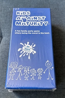 Kids Against Maturity - Family Party Game, Brand New Factory Sealed - Image 1 of 4