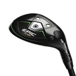 LEFT HANDED CALLAWAY 2019 EPIC FLASH 3 HYBRID GRAPHITE STIFF STANDARD - Picture 1 of 5