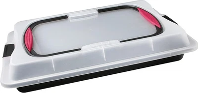 7903 'Special to go' Blechkuchen-Container – Backblech mit Deckel und Softgri... - Bild 1 von 4