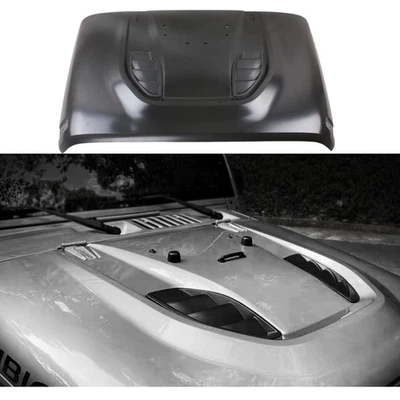 Fit 2007-2017 Jeep Wrangler JK JKU Unlimited Rubicon Vented Heat Dispersion Hood Foto 1 de 3