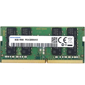 RAM d'ordinateur portable sans marque 8 Go PC4-25600AA-S 1RX8 DDR4-3200 MHz - Photo 1/1