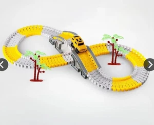 Autobahn Spielbahn Kleinkinder Bausatz Bahn Spielzeug Jungen Geburtstagsgeschenk - Bild 1 von 2